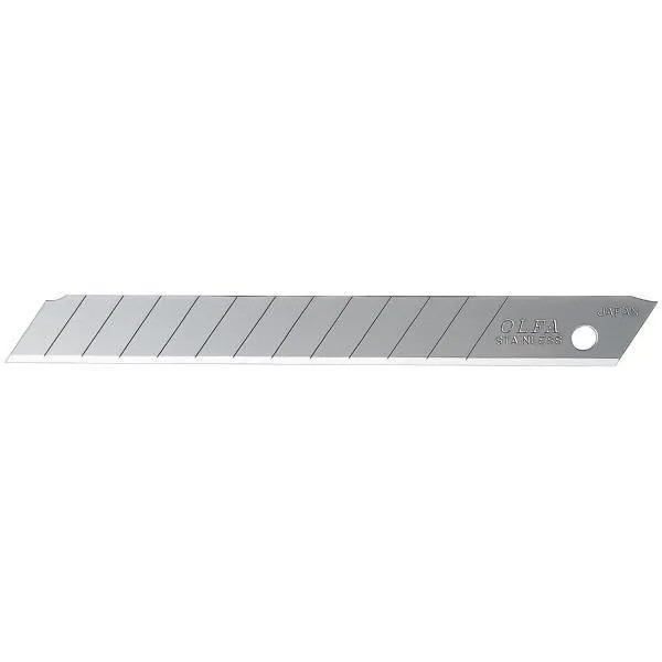 OLFA 9mm Precision Silver Snap-Off Blades, 50 pack (AB-50S)