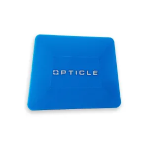 OPTICLE 4" Blue Hard Card – Medium Hardness for Window Tint Shrinking