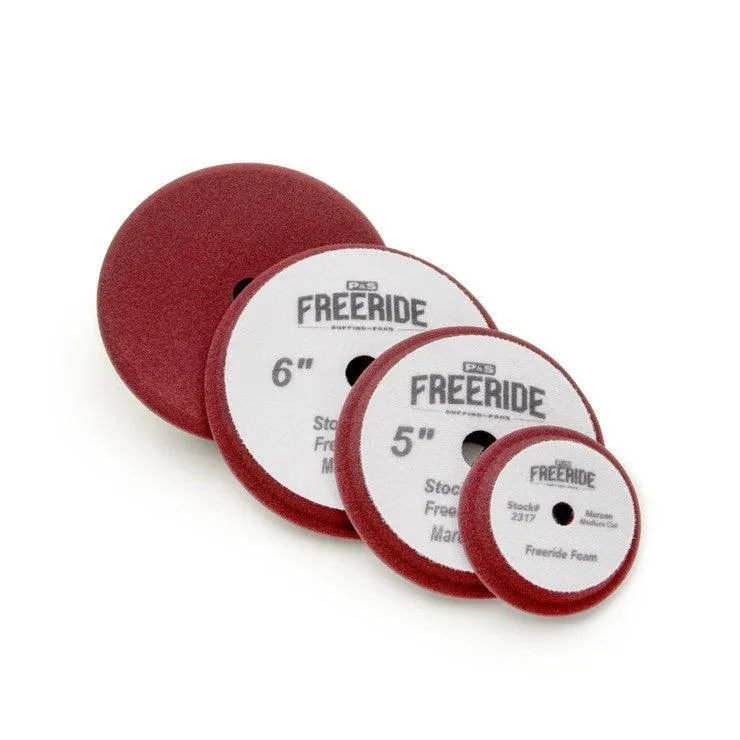 P&S DB Freeride Foam Maroon Pad - Medium Cut