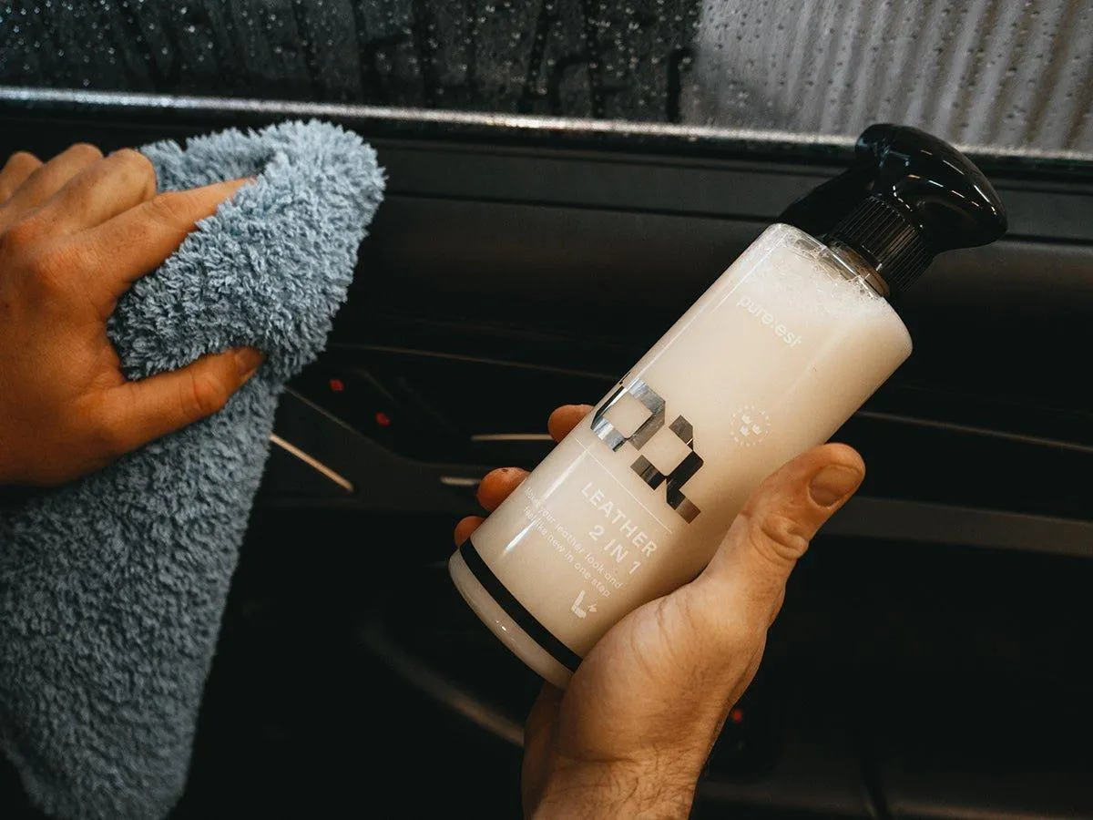 PURE:EST L1 Leather Cleaner & Conditioner – Clean, Protect & Extend Leather Life