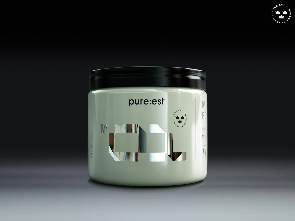 PURE:EST M1 Metal Polish Perfect for Wheels, Tail Pipes, Trim, and Beyond