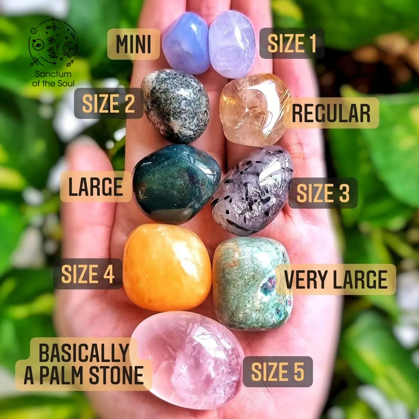 Purple Fluorite Tumbles (Frosted)