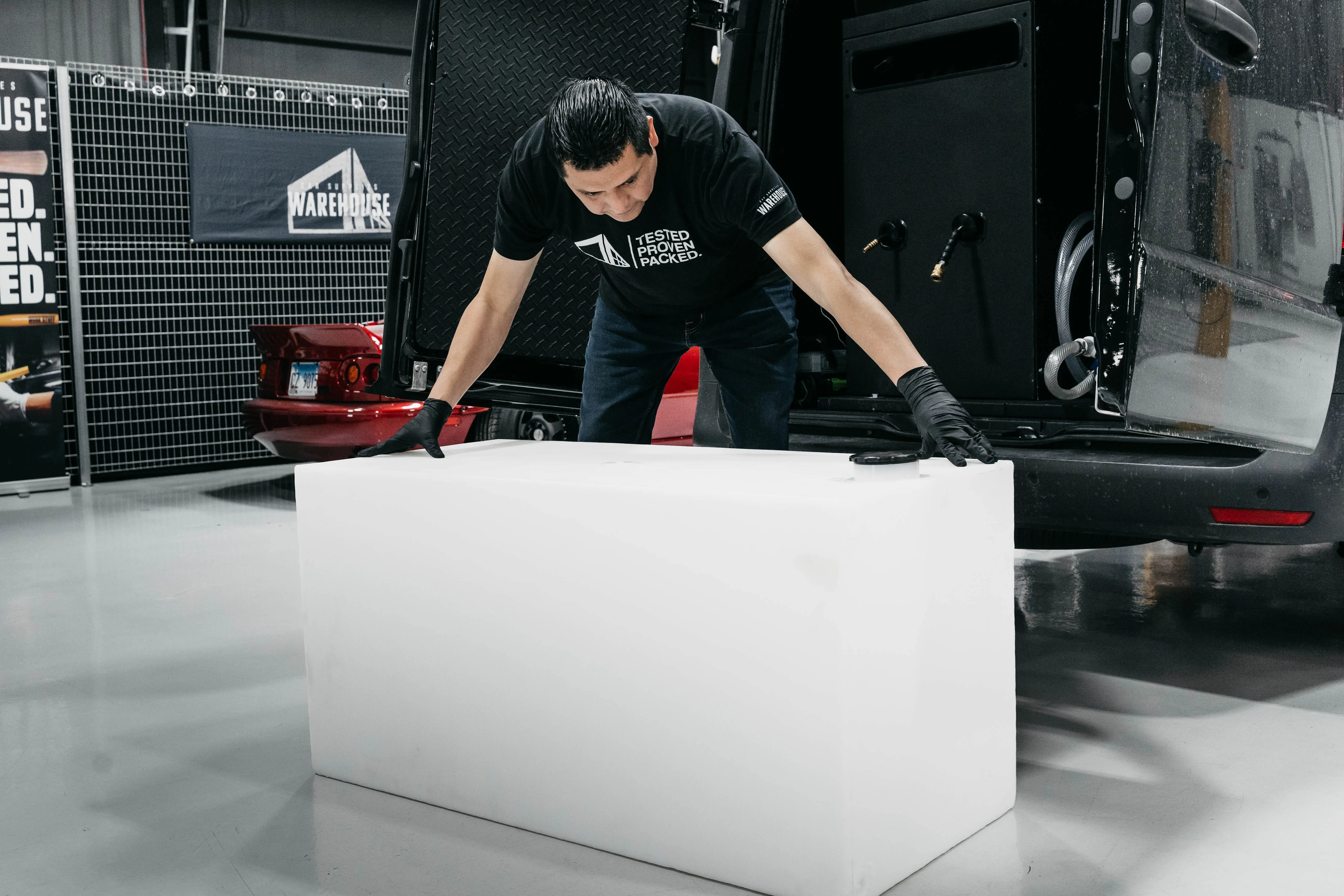 RALDA'S 80-Gallon Mobile Detailing Water Tank