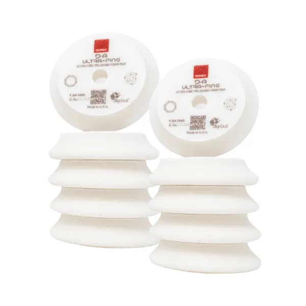 RUPES D-A Ultra Fine Finishing Pad (White)