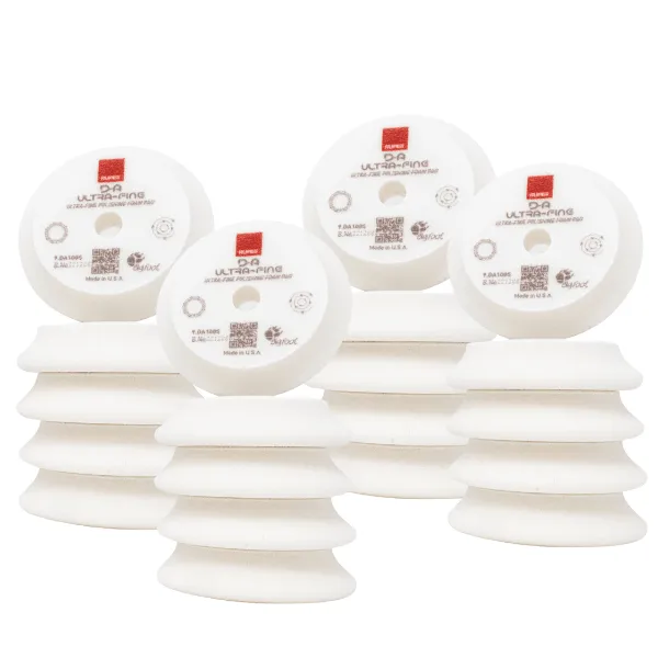 RUPES D-A Ultra Fine Finishing Pad (White)