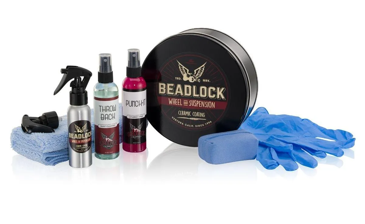 SHINE SUPPLY Beadlock Wheel & Suspension Ceramic Coating Kit