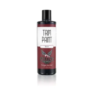 SHINE SUPPLY Trim Paint Black - 16 oz