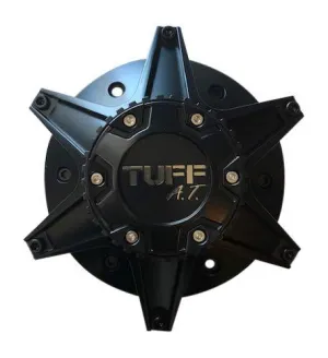 TUFF at Wheels C-623801-1 Matte Black with Chrome Lettering