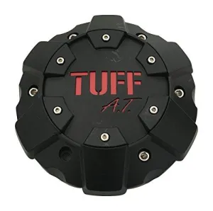 TUFF AT Wheels C706901 USED Black Wheel Center Cap