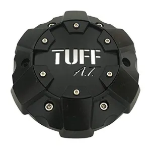 TUFF AT Wheels CAP7011-U4B USED Matte Black Wheel Center Cap