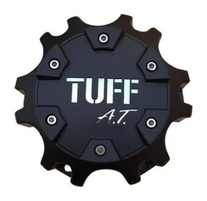 TUFF Matte Black 888S01-2 C803503CAP S813 Center Cap