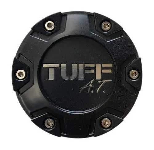 Tuff Wheels T12 C-623801-1 PCTT12SBC Satin Black with Chrome Logo Center Cap