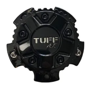 Tuff Wheels T15 2321L116(GB) TT1554GBC 5x114 Gloss Black with Chrome Logo