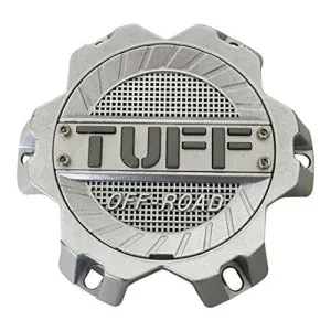 TUFF Wheels TUFF-6-CAP USED SIlver Wheel Center Cap