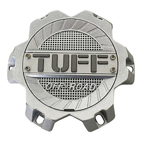 TUFF Wheels TUFF-6-CAP USED SIlver Wheel Center Cap